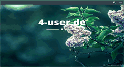 Desktop Screenshot of 4-user.de